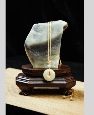 Jade Carving Ornament · with Certificate